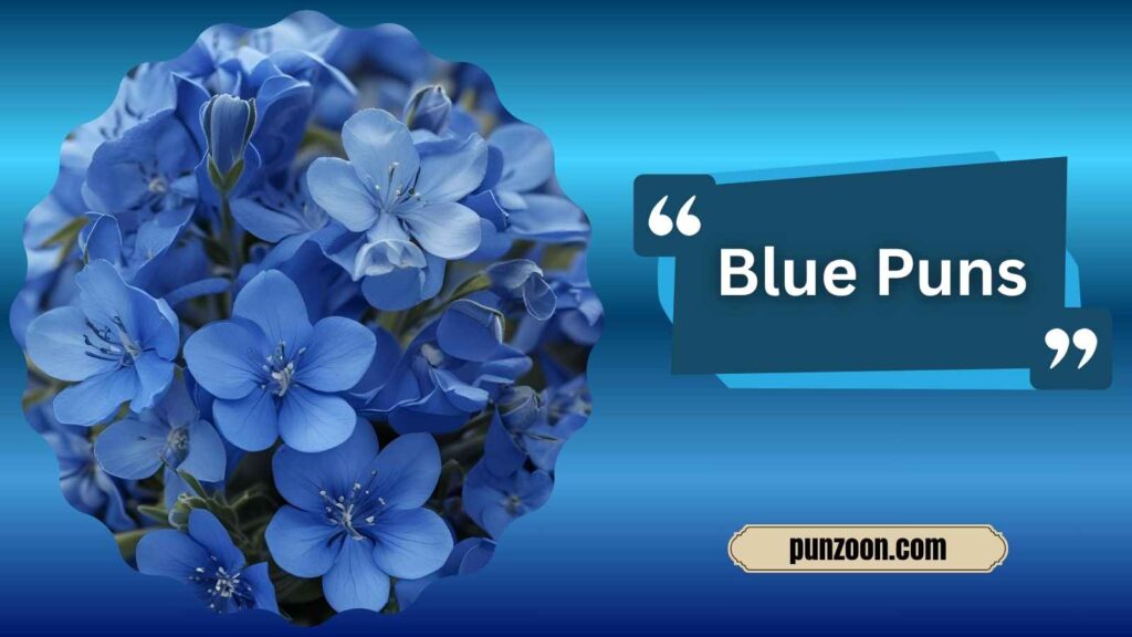 Clever Blue Puns for Instagram