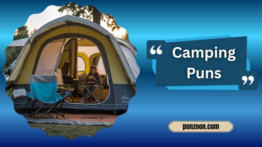 Clever Camping Puns for Instagram