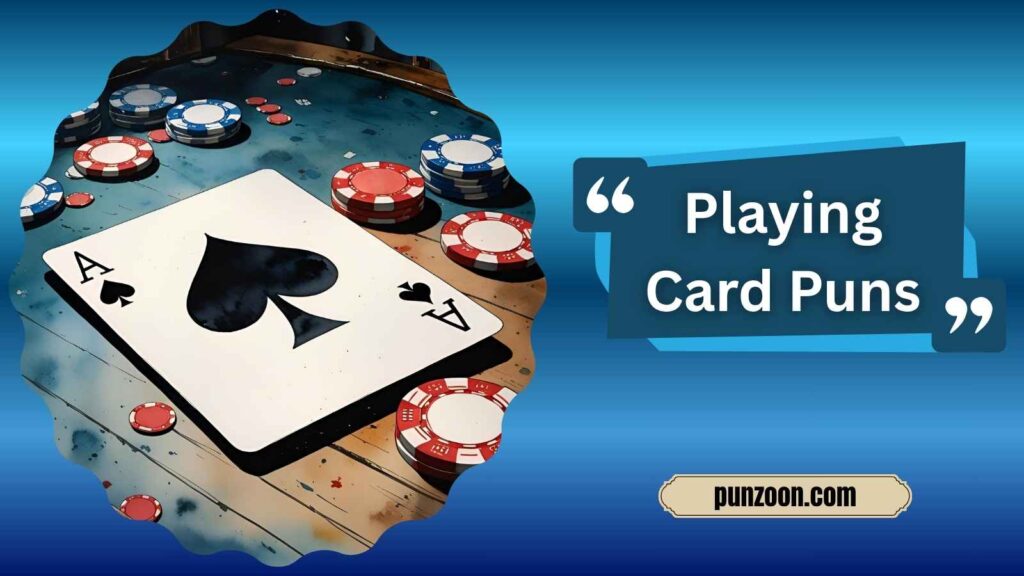 Clever Playing Card Puns for Instagram