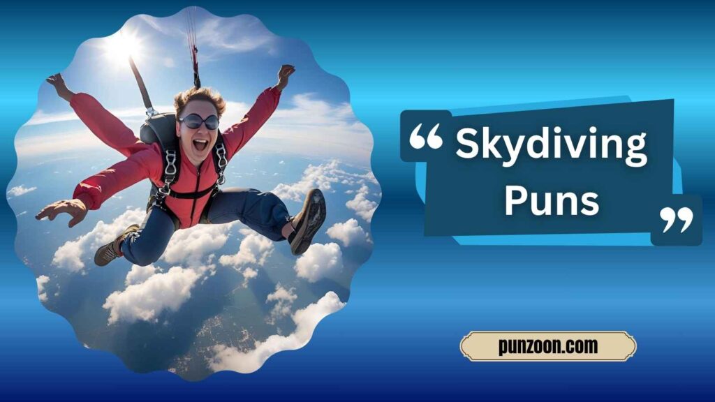 Clever Skydiving Puns for Instagram