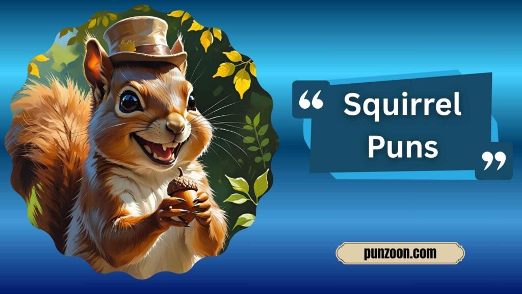 Clever Squirrel Puns for Instagram Captions