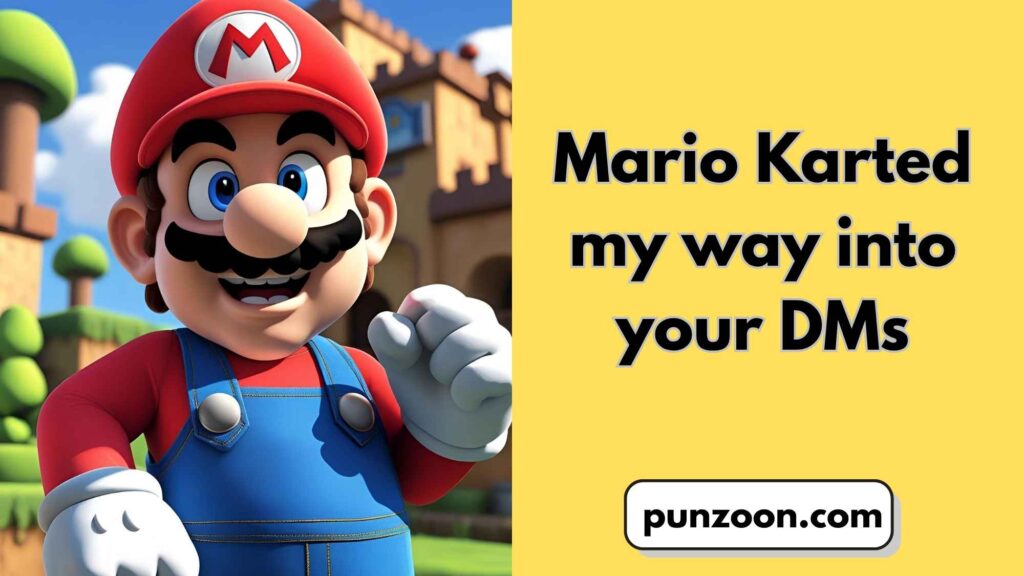 Funny Mario Puns Captions