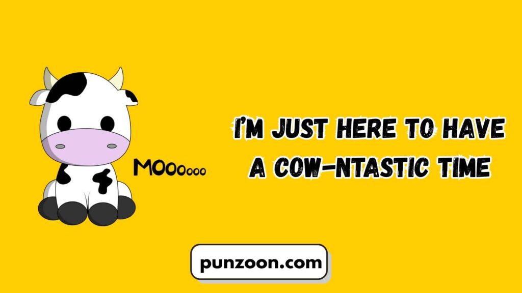 Funny Moo Puns Captions