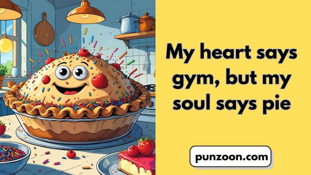  Funny Pie Puns Captions