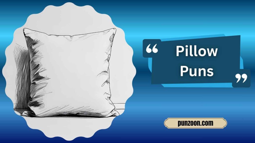 Funny Pillow Puns One Liners