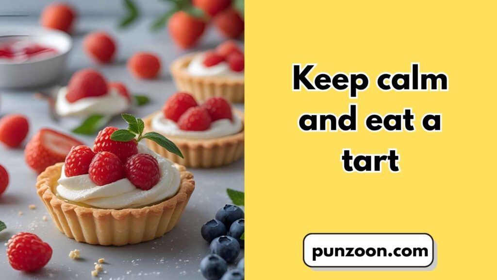 Funny Tart Puns Captions