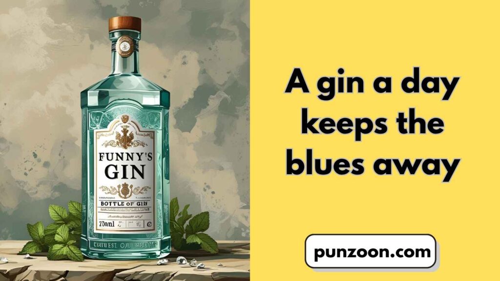 Short Funny Gin Puns