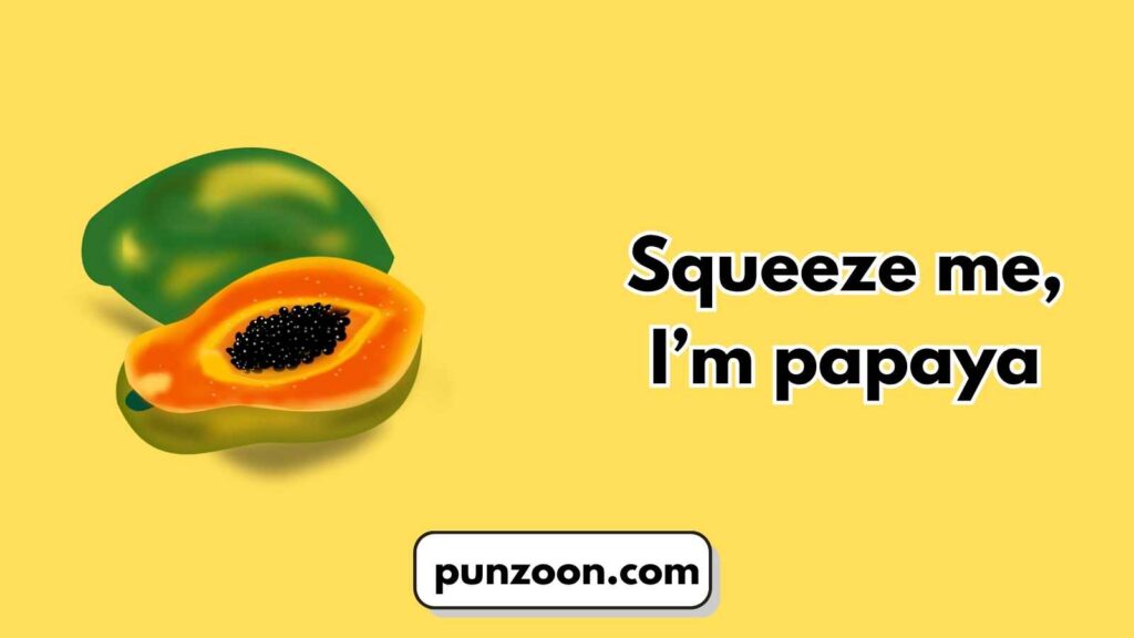 Short Funny Papaya Puns