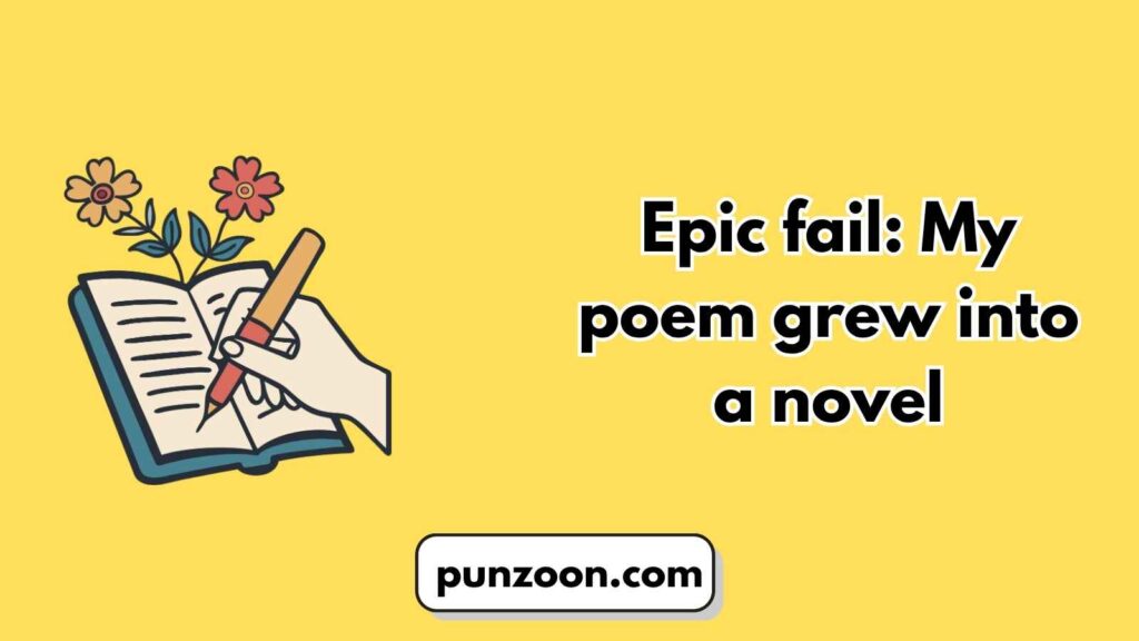 Short Funny Poem Puns