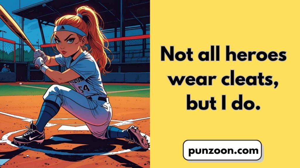 Short Funny Softball Puns