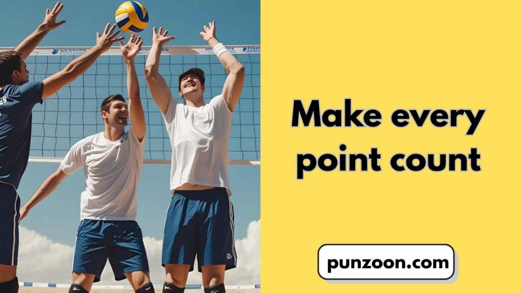 Short Funny Volleyball Puns 