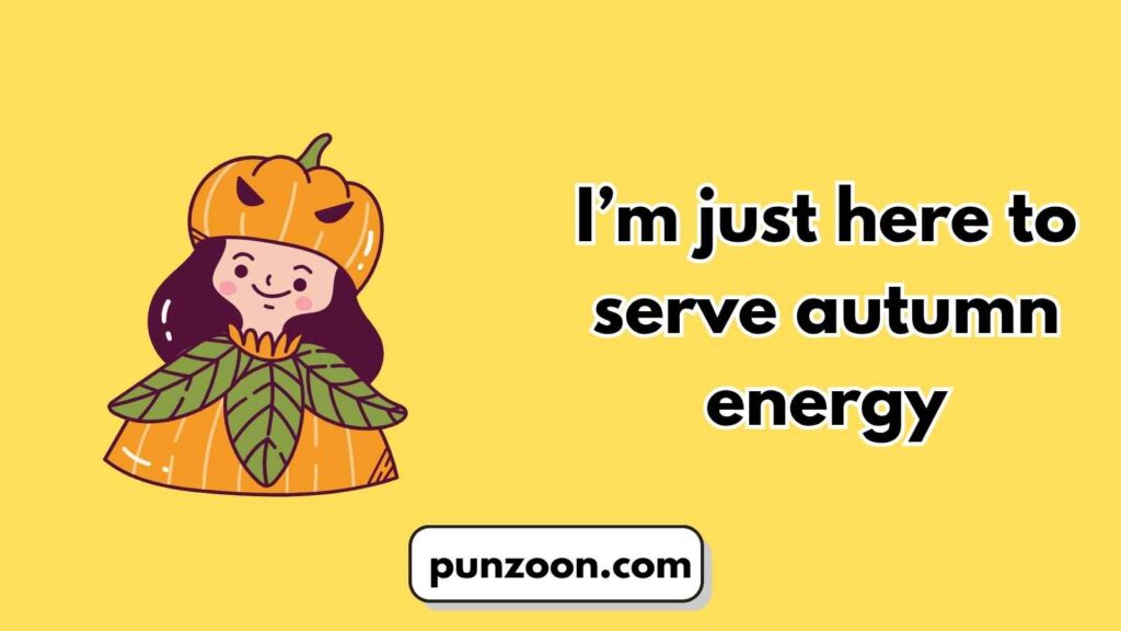 Witty Autumn Puns for Social Media