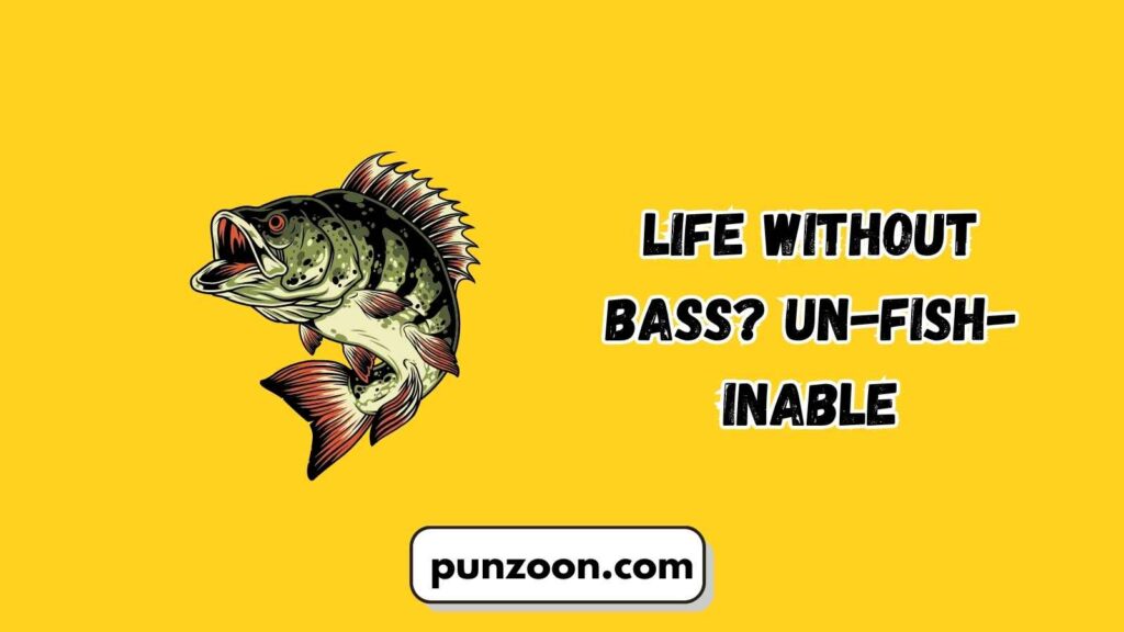 Witty Bass Puns for Social Media