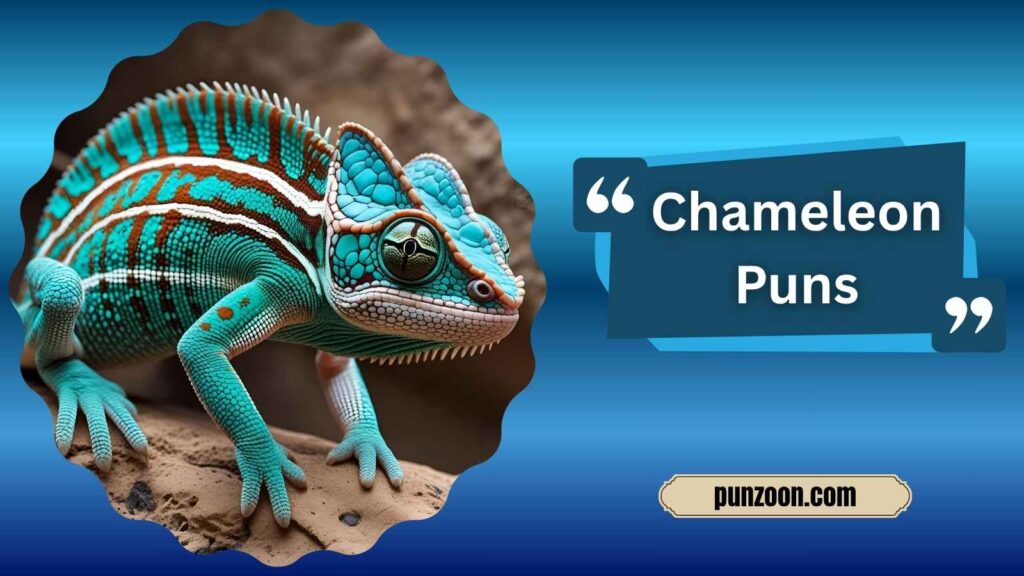  Witty Chameleon Puns for Social Media