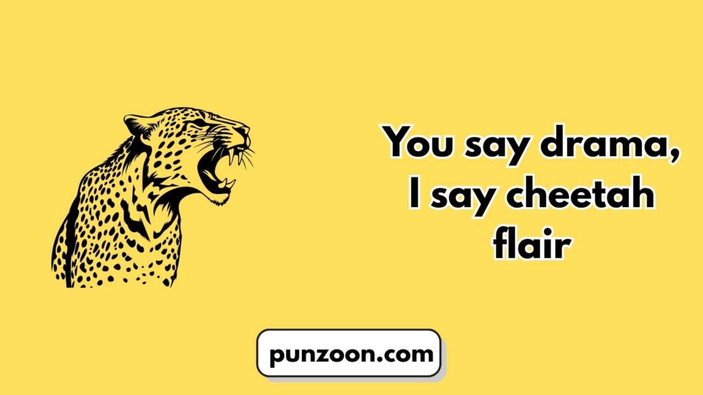 Witty Cheetah Puns for Social Media Posts