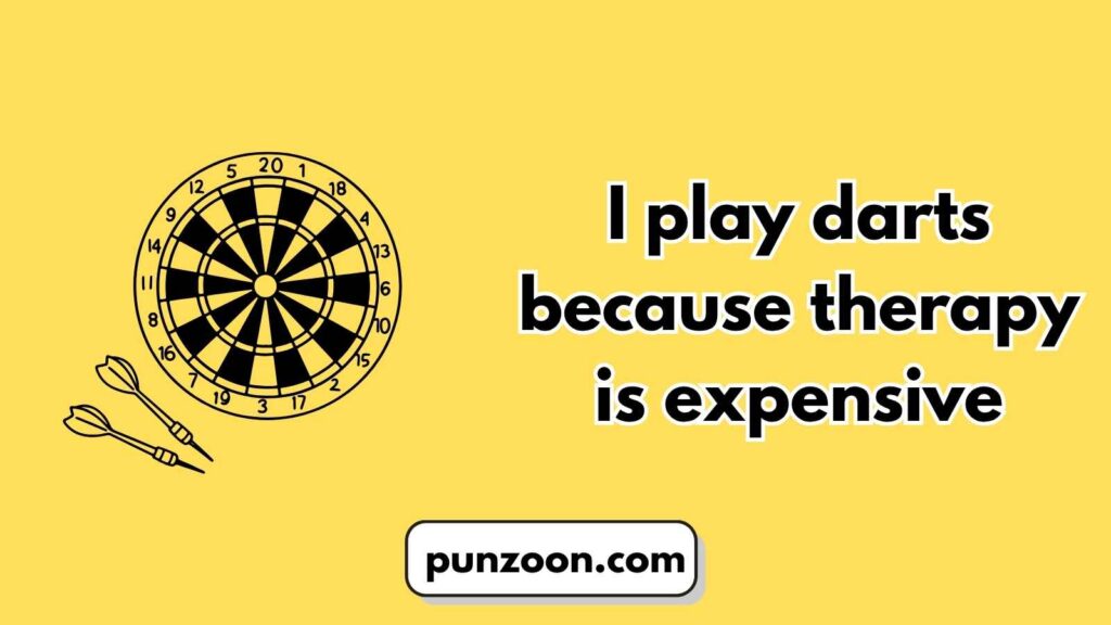 Witty Dart Puns for Social Media