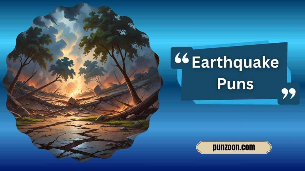 Witty Earthquake Puns for Social Media