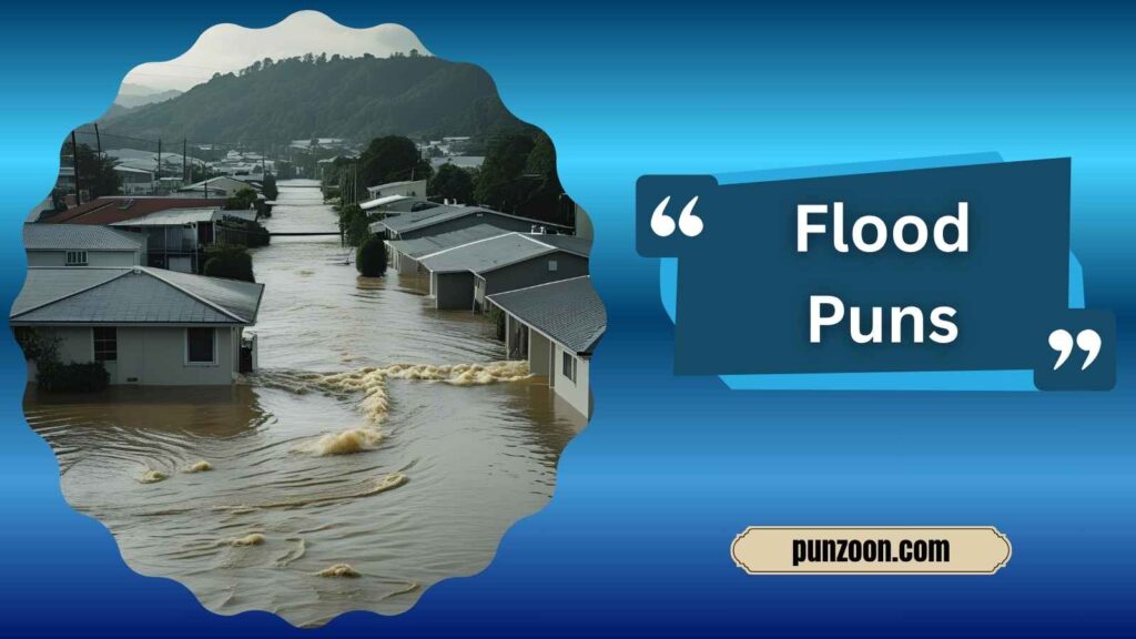 Witty Flood Puns for Social Media