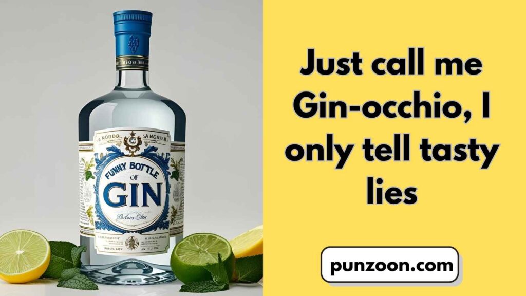 Witty Gin Puns for Social Media 