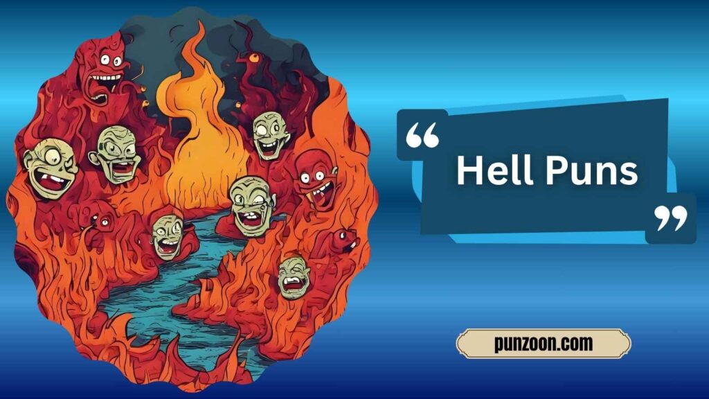Witty Hell Puns for Social Media