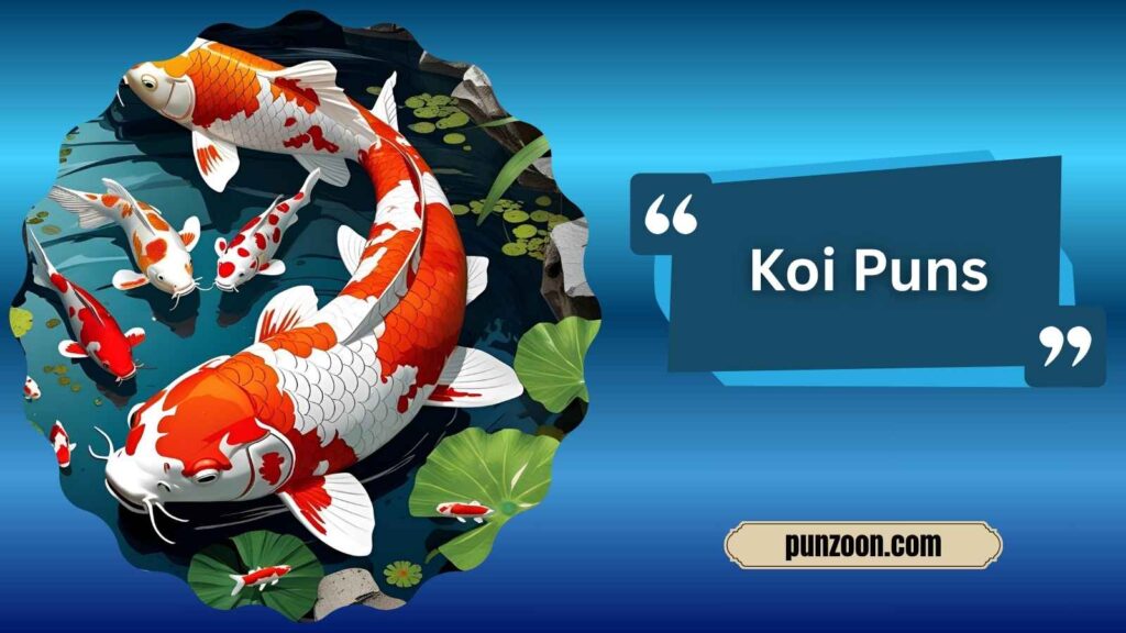 Witty Koi Puns for Social Media