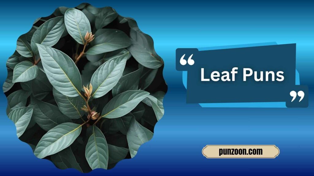 Witty Leaf Puns for Social Media