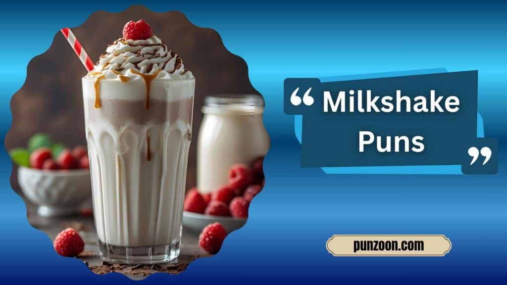 Witty Milkshake Puns for Social Media