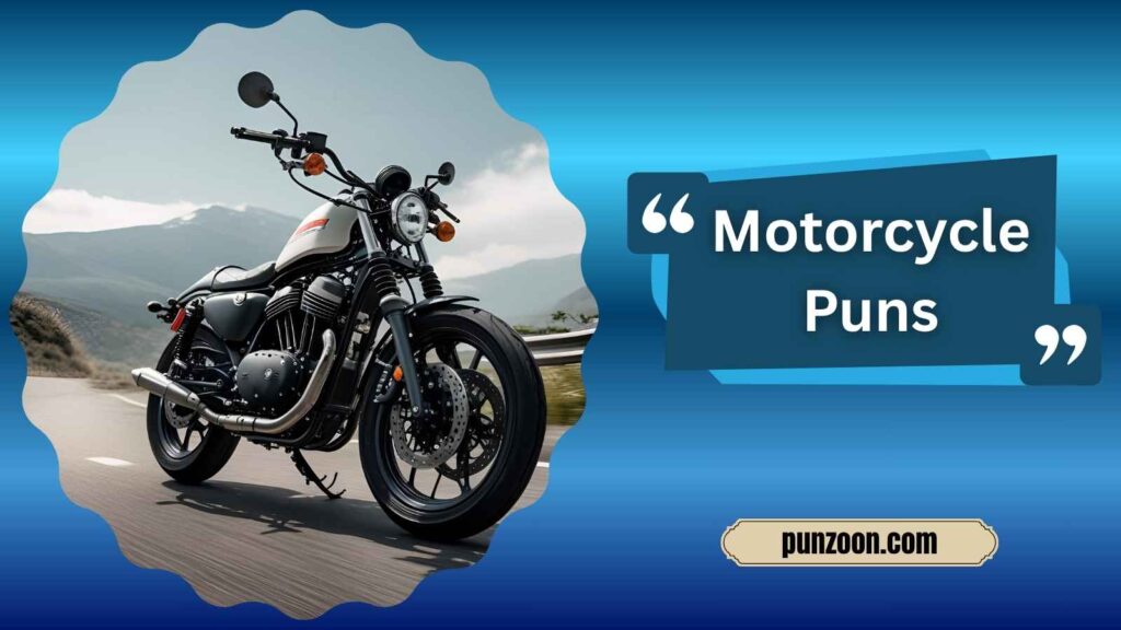 Witty Motorcycle Puns for Social Media