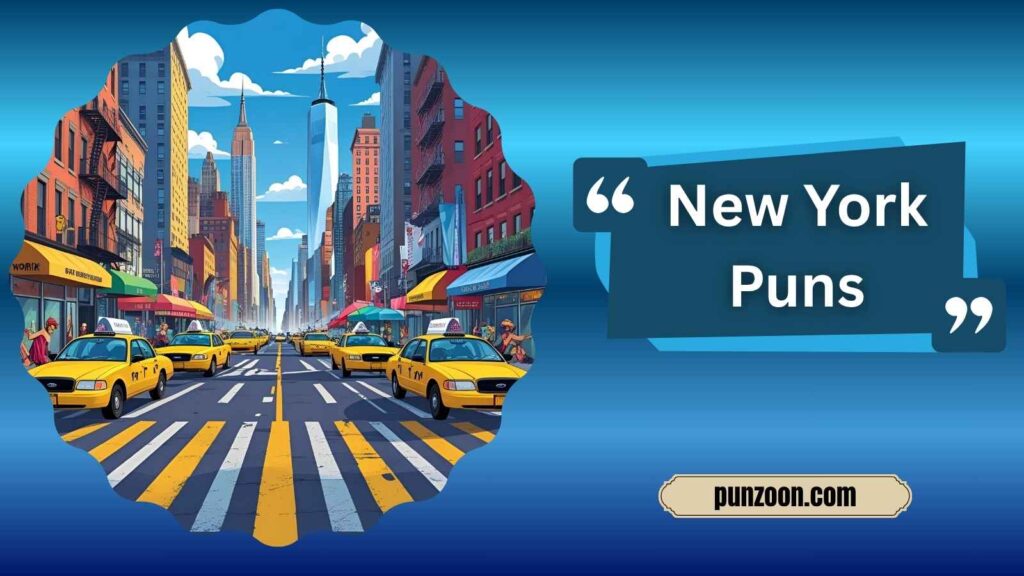 Witty New York Puns for Social Media 