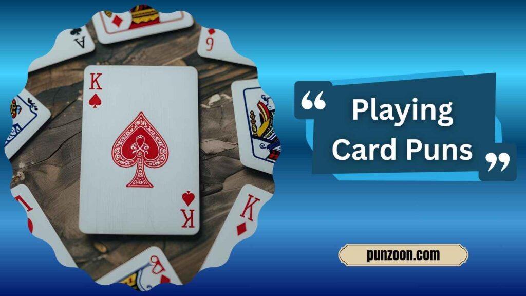 Witty Playing Card Puns for Social Media