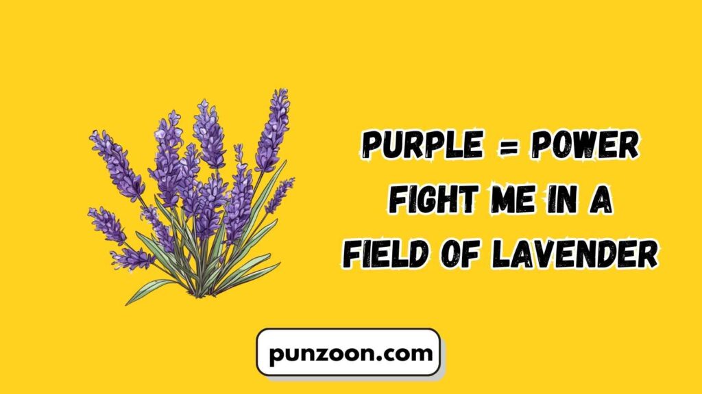 Witty Purple Puns for Social Media