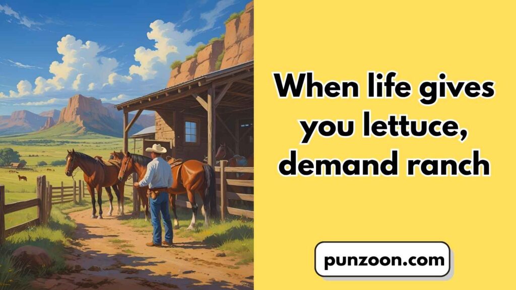 Witty Ranch Puns for Social Media 