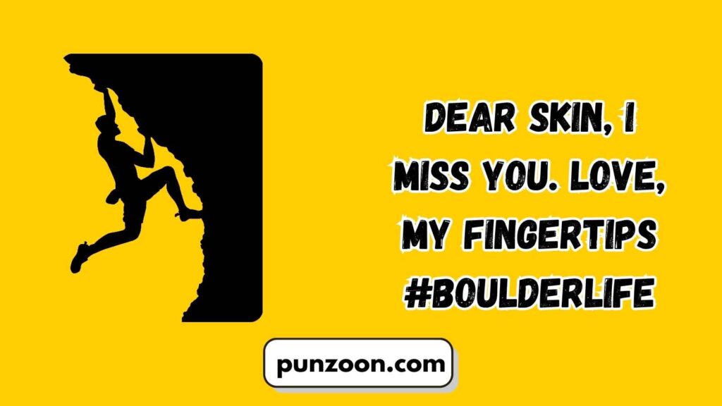 Witty Rock Climbing Puns for Social Media