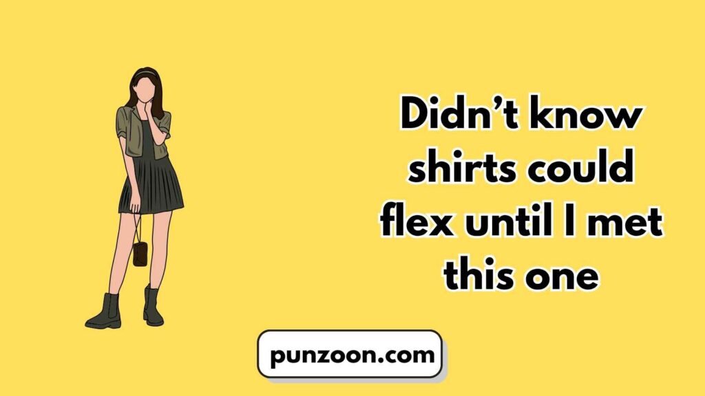 Witty Shirt Puns for Social Media