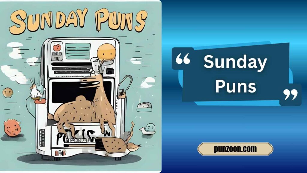 Witty Sunday Puns for Social Media Posts