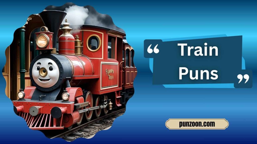 Witty Train Puns for Social Media