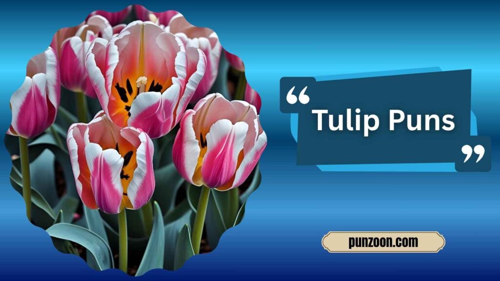 Witty Tulip Puns for Social Media