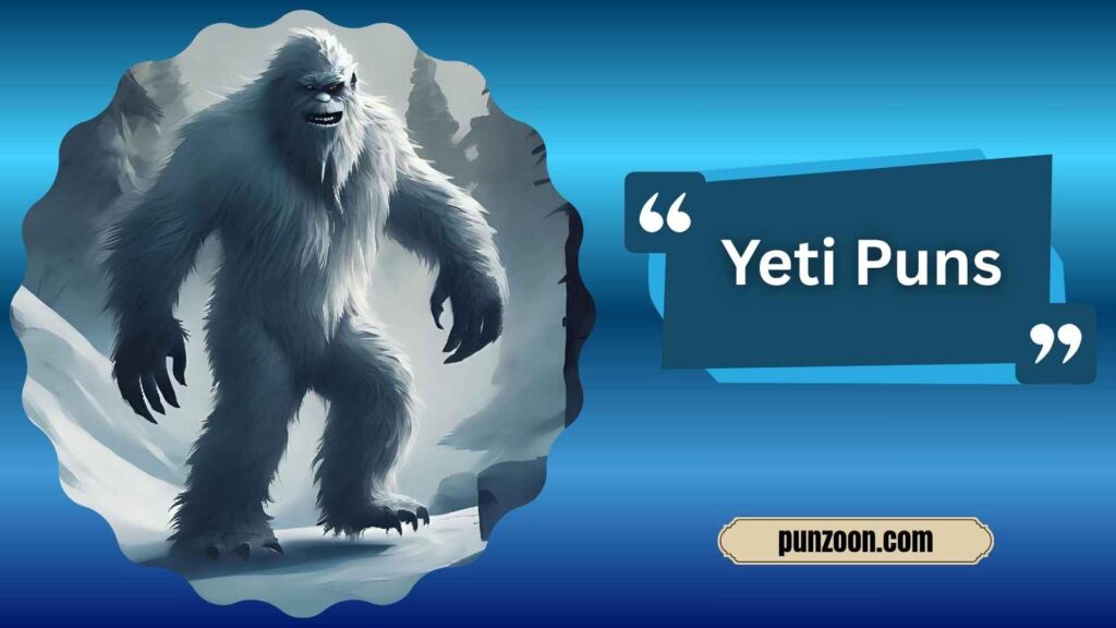 Witty Yeti Puns for Social Media