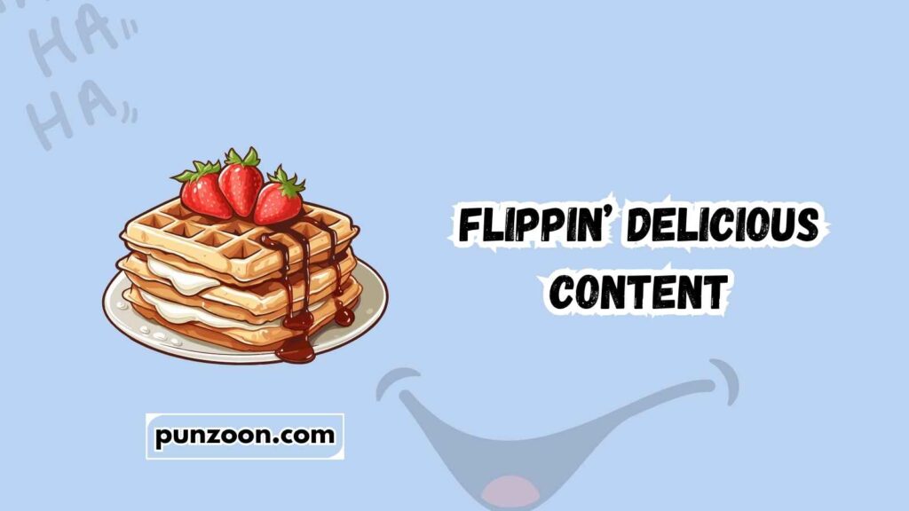 Clever Waffle Puns for Instagram