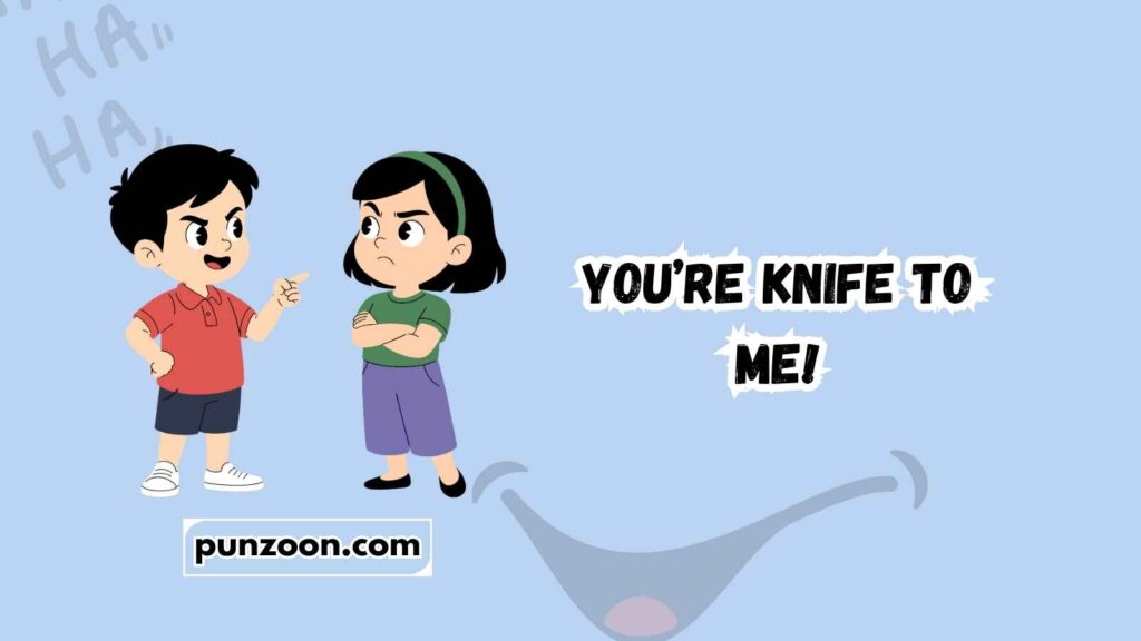 Funny Knife Captions