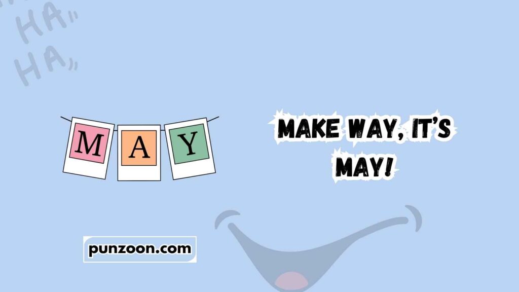 Funny May Puns Captions