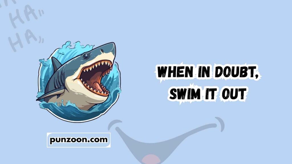 Witty Shark Puns for Social Media