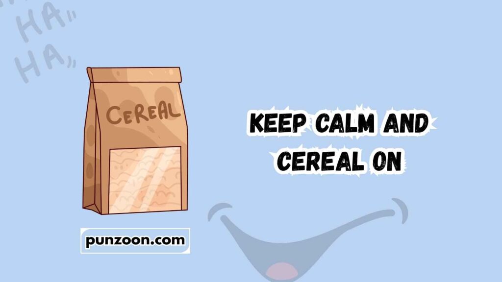 Funny Cereal Puns Captions