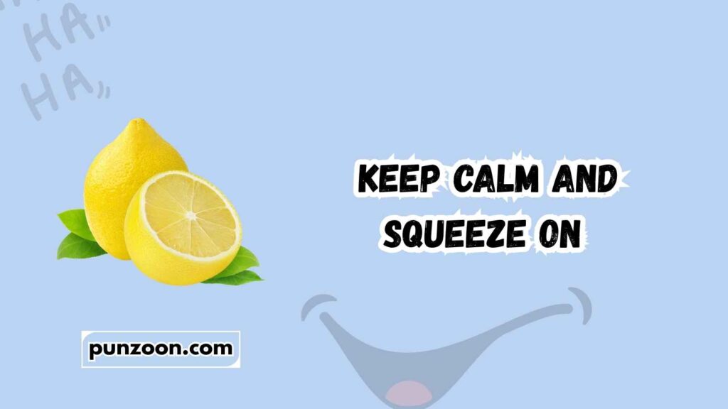 Funny Citrus Puns Captions