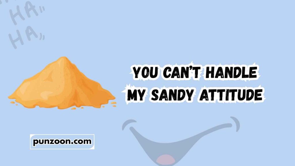 Funny Sand Puns Captions