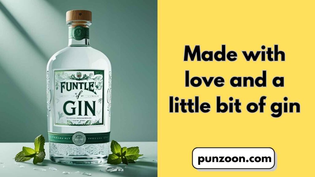 Gin Puns