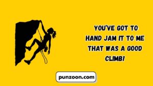 Rock Climbing Puns