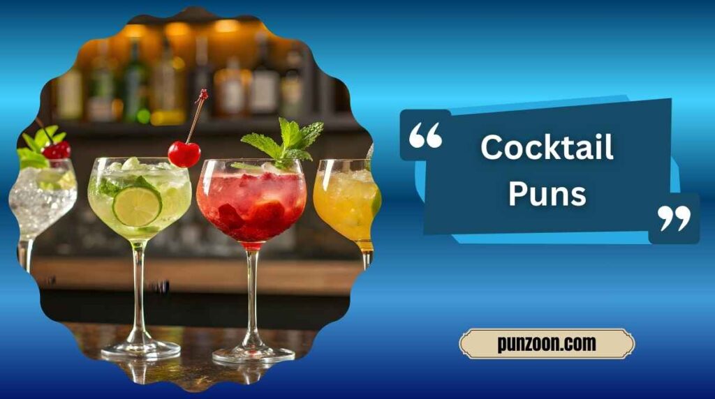 cocktail puns