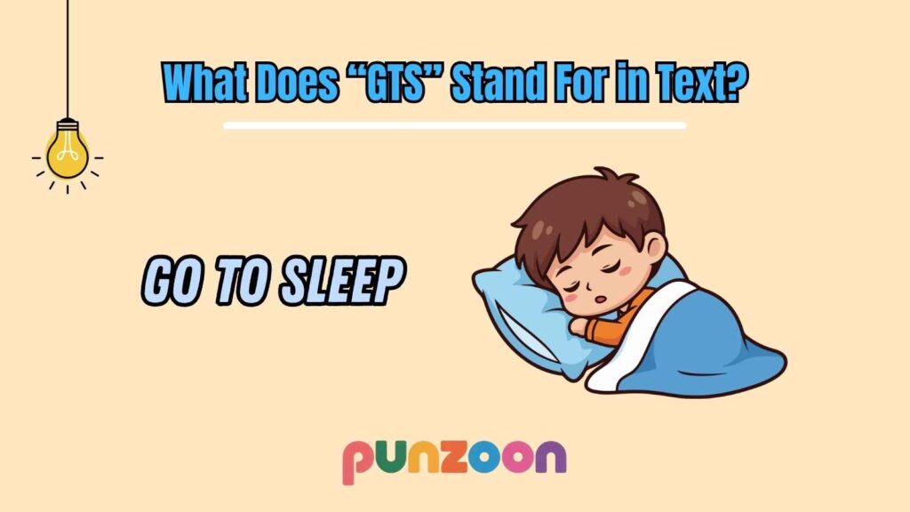 What Does “GTS” Stand For in Text