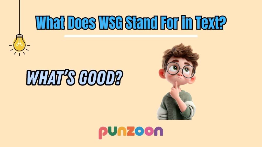 What Does WSG Stand For in Text?